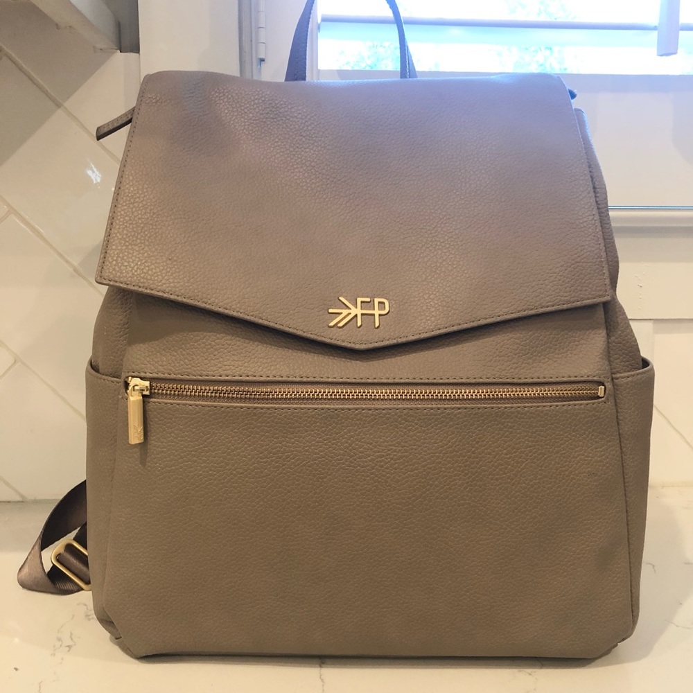 Freshly Picked Women's Convertible Classic Diaper Bag Backpack - Fig